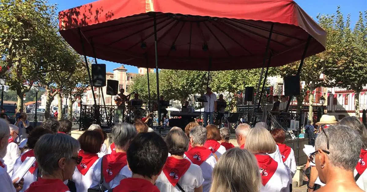 Concert au kiosque avec Patrick