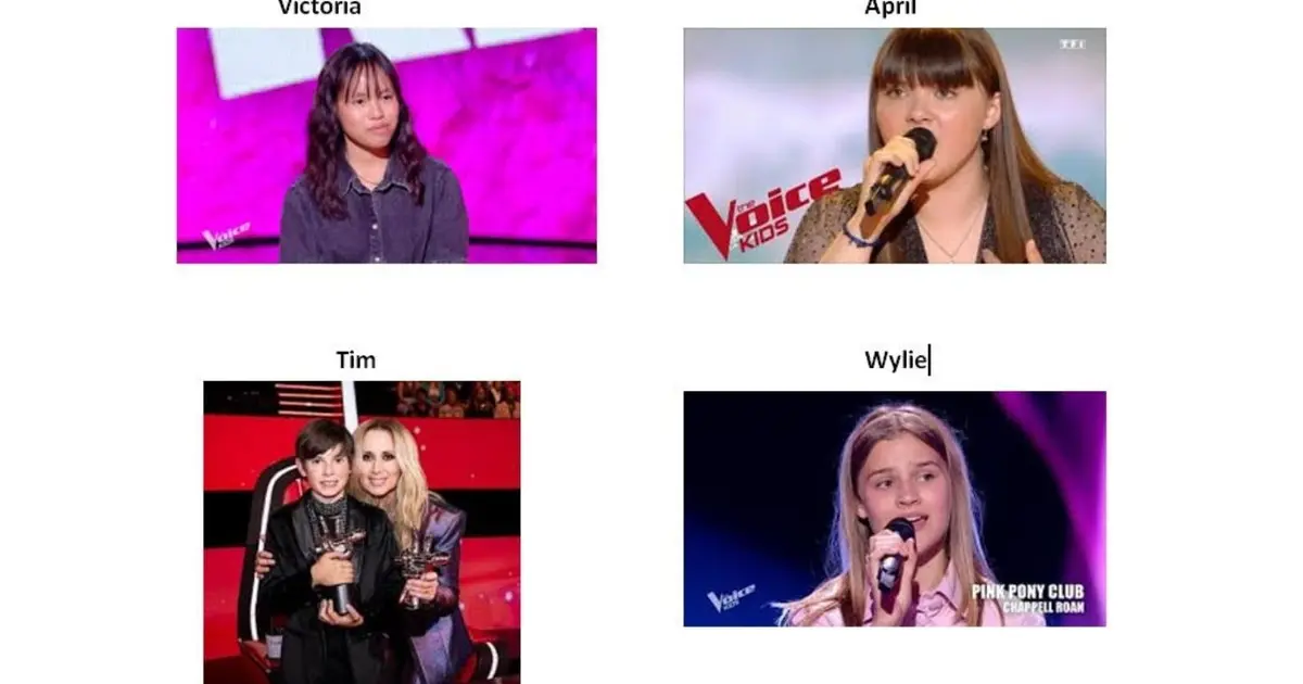 Concert au kiosque -The voice Kids