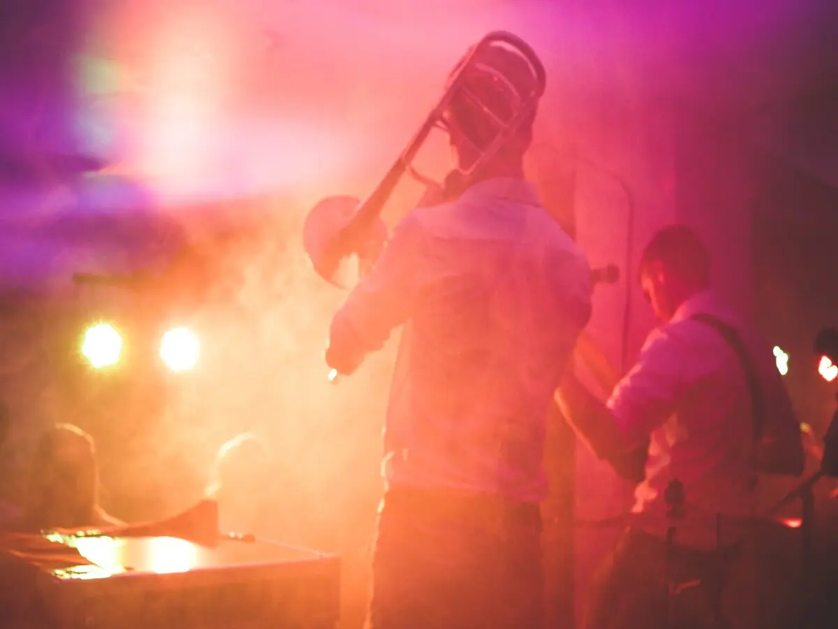 Concert au marché