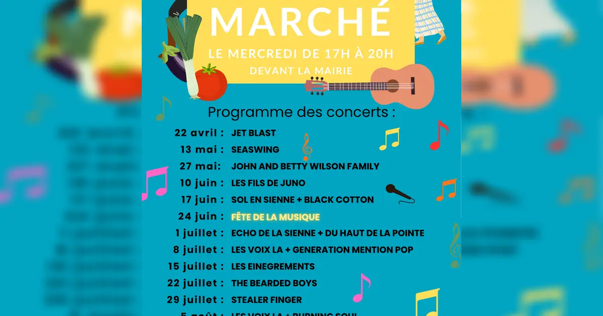 Concert au marché : Les Palaikés