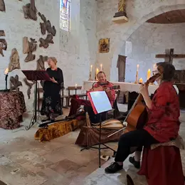 Concert au temple par l'ensemble Aliénor d'Aquitaine