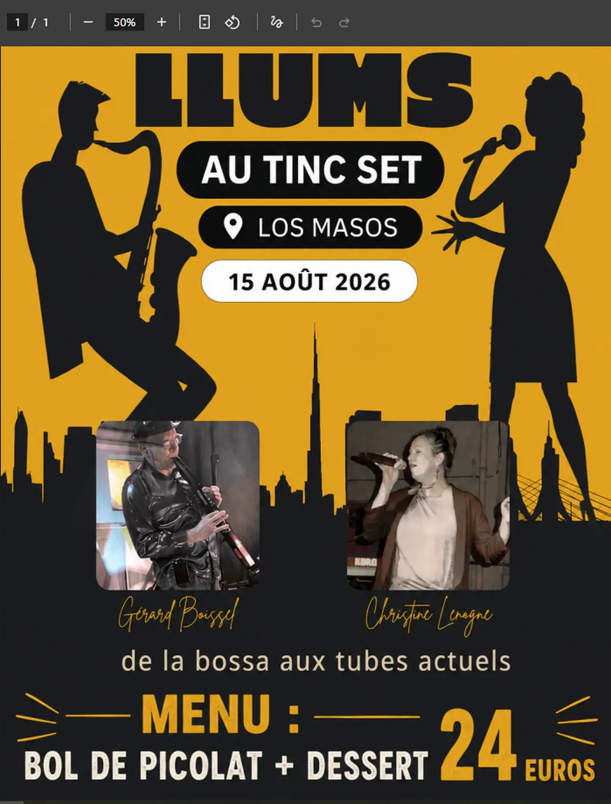 Concert Au Tinc Set