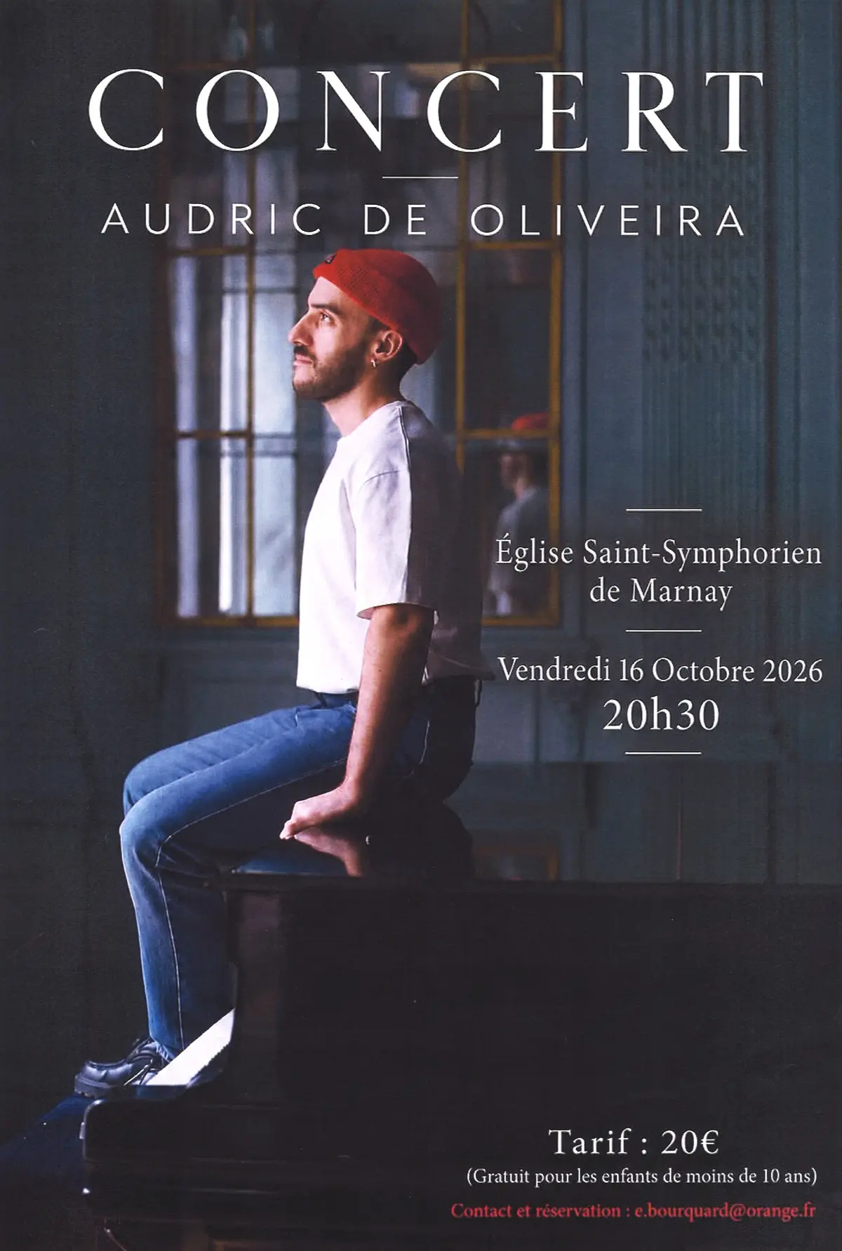 Concert : Audric de Oliveira