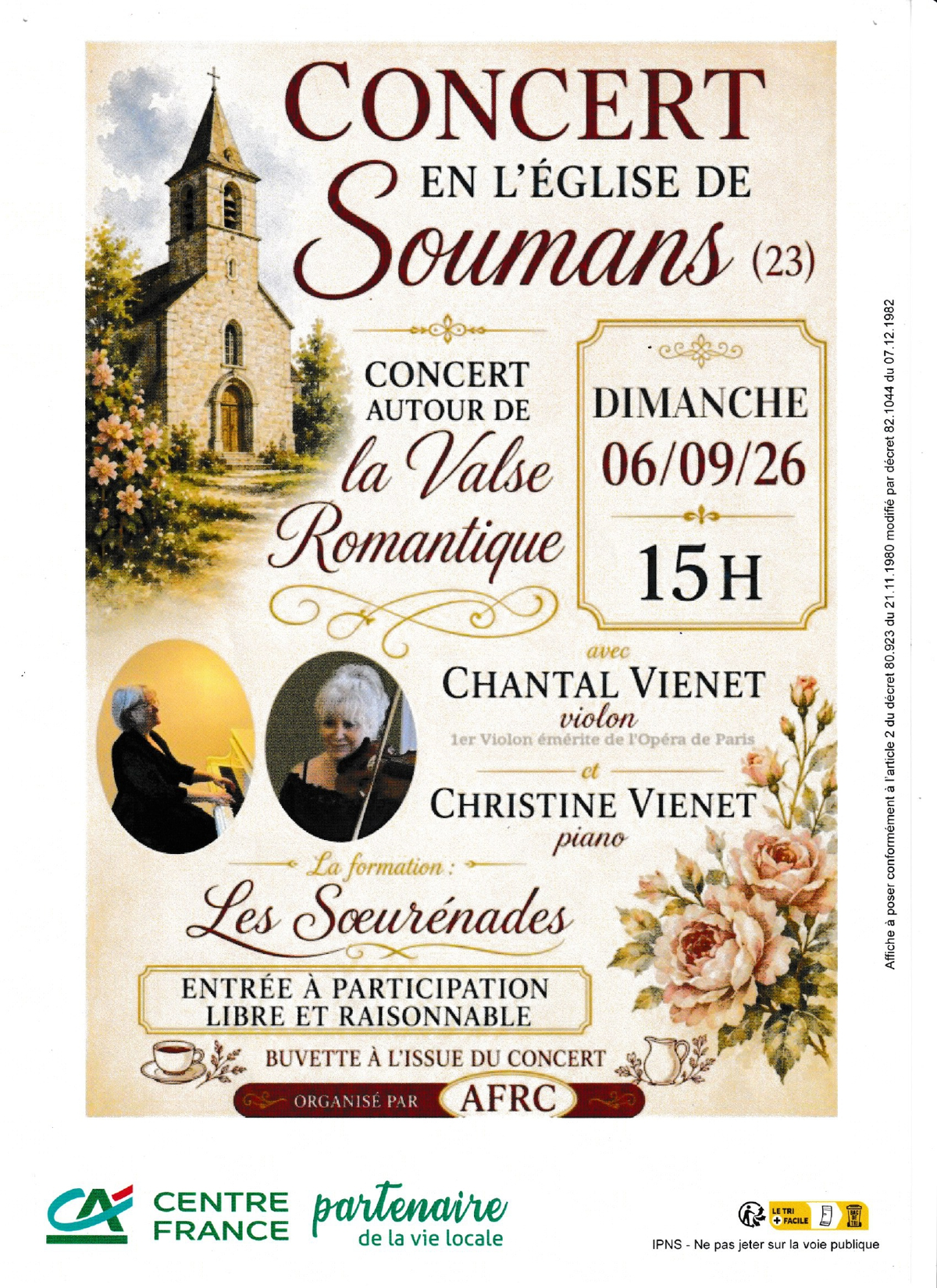 Concert autour de la valse romantique