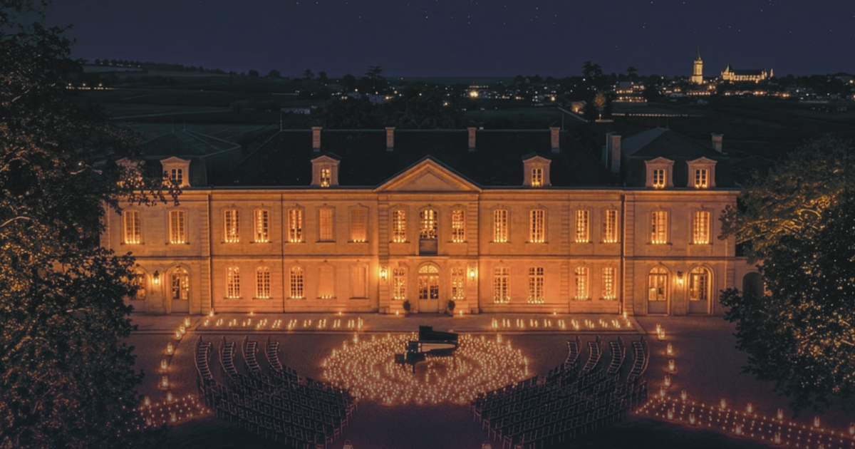 Concert aux Chandelles Château Soutard