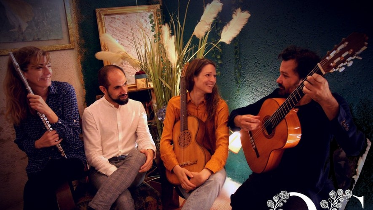 Concert aux chandelles Opus Crocus à l'Abbaye Nouvelle