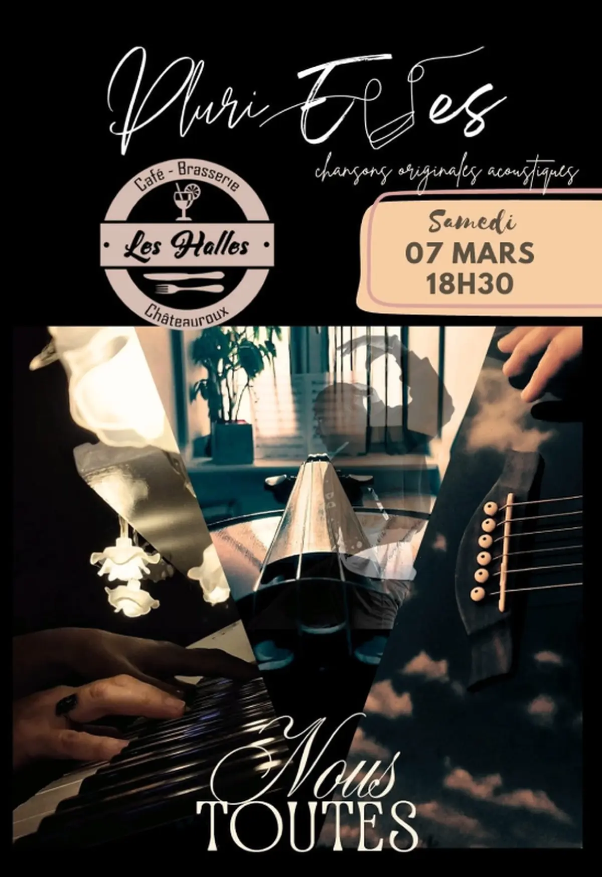 Concert aux Halles : Pluri-Elles