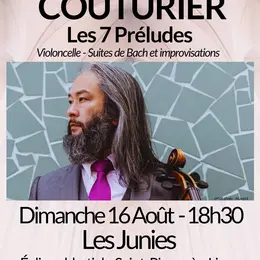 Concert aux Junies : Eric-Maria Couturier - Violoncelliste.
