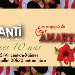 Concert : Avanti reçoit Amaryllis