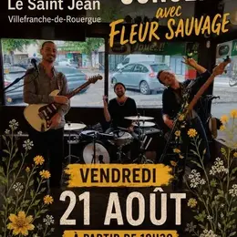 Concert avec Fleur Sauvage au Saint Jean