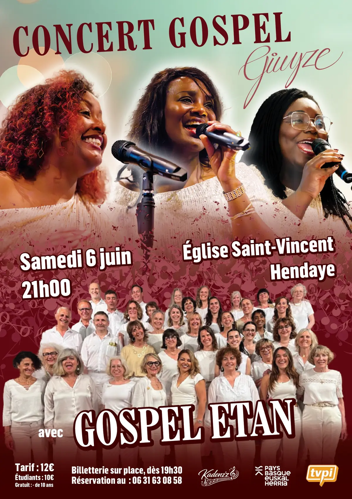 Concert avec Giwyze (gospel)