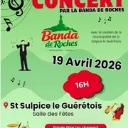 Concert avec la Banda de Roches