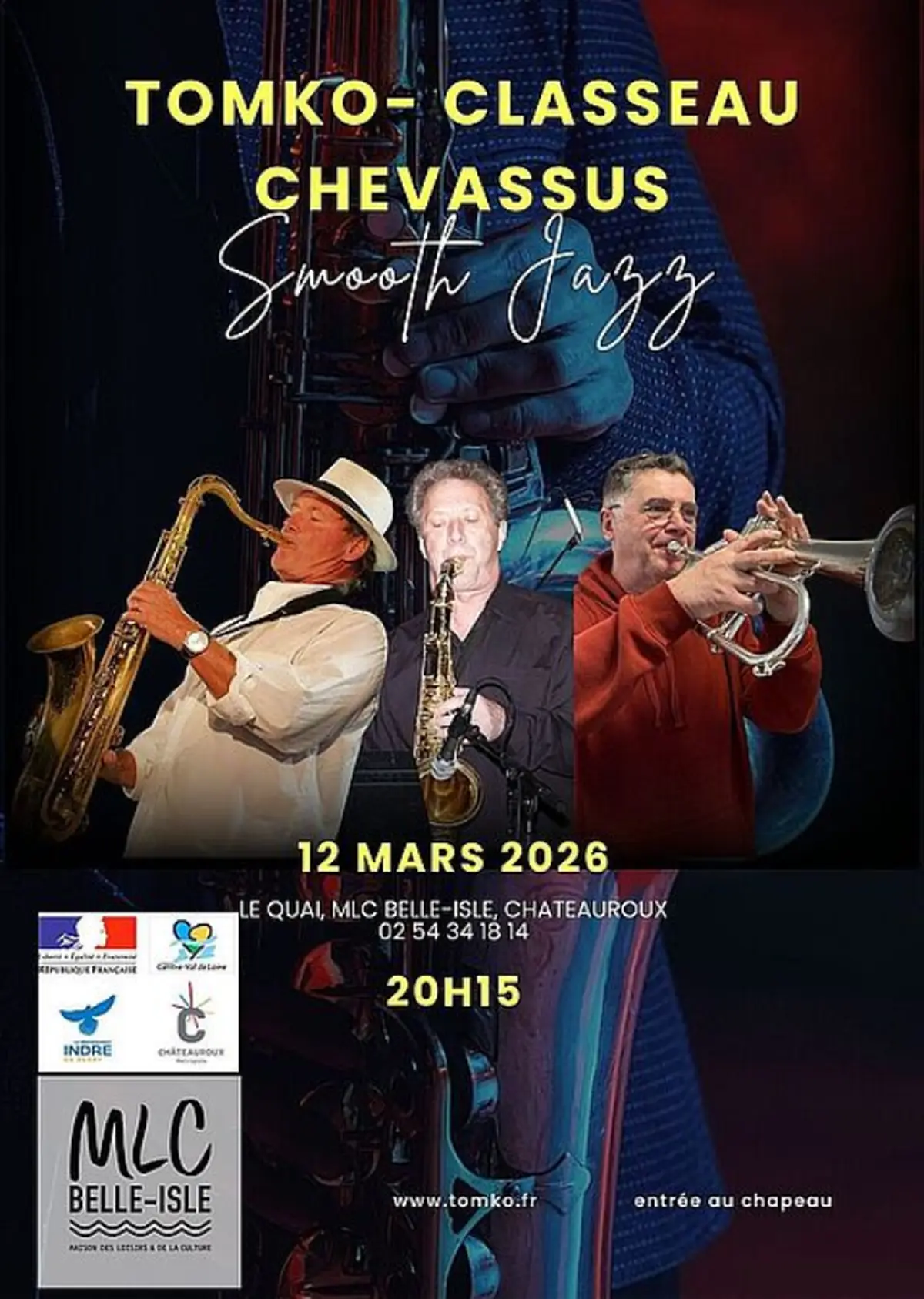 Concert avec Larry TOMKO et ses amis