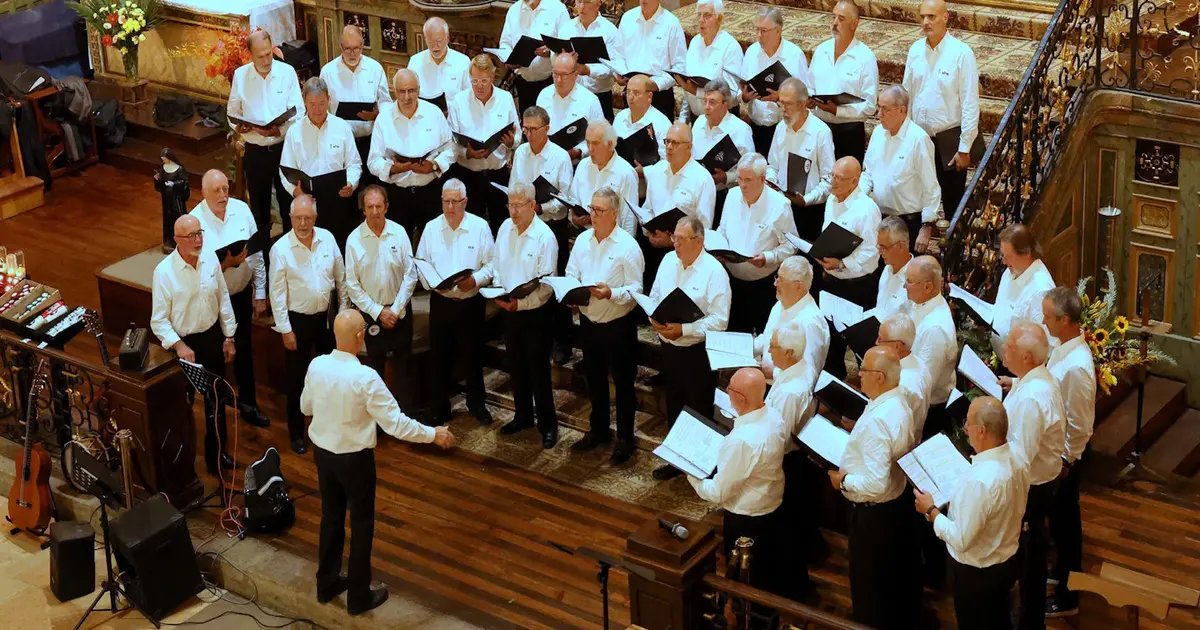 Concert avec le Choeur d'Hommes Arin