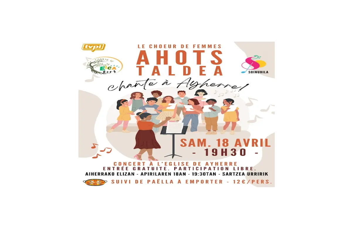 Concert avec le groupe Ahotz