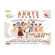 Concert avec le groupe Ahotz