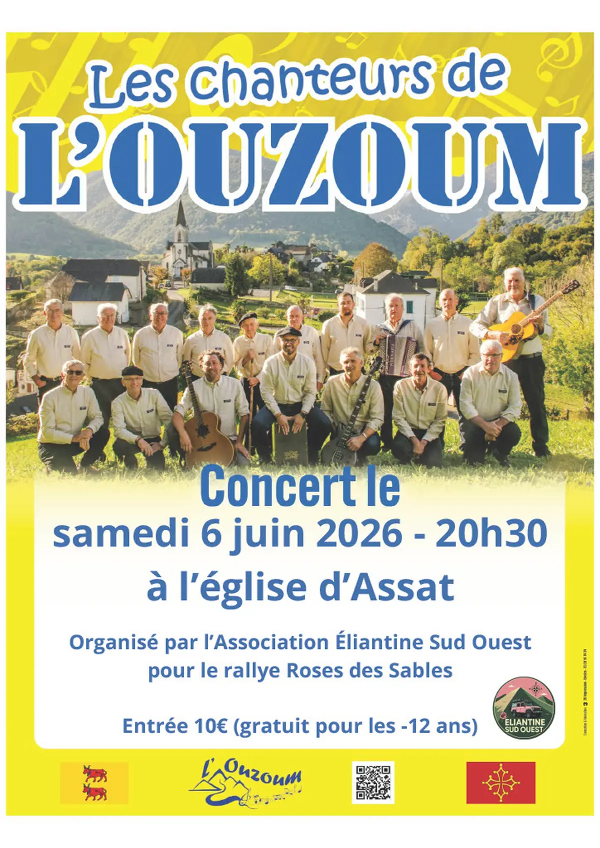 Concert avec les chanteurs de l'Ouzoum