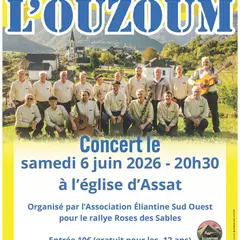 Concert avec les chanteurs de l'Ouzoum
