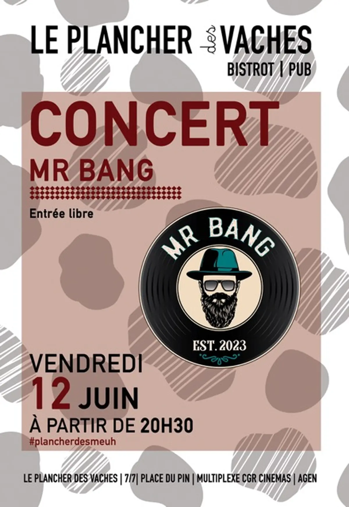 Concert avec Mister Bang