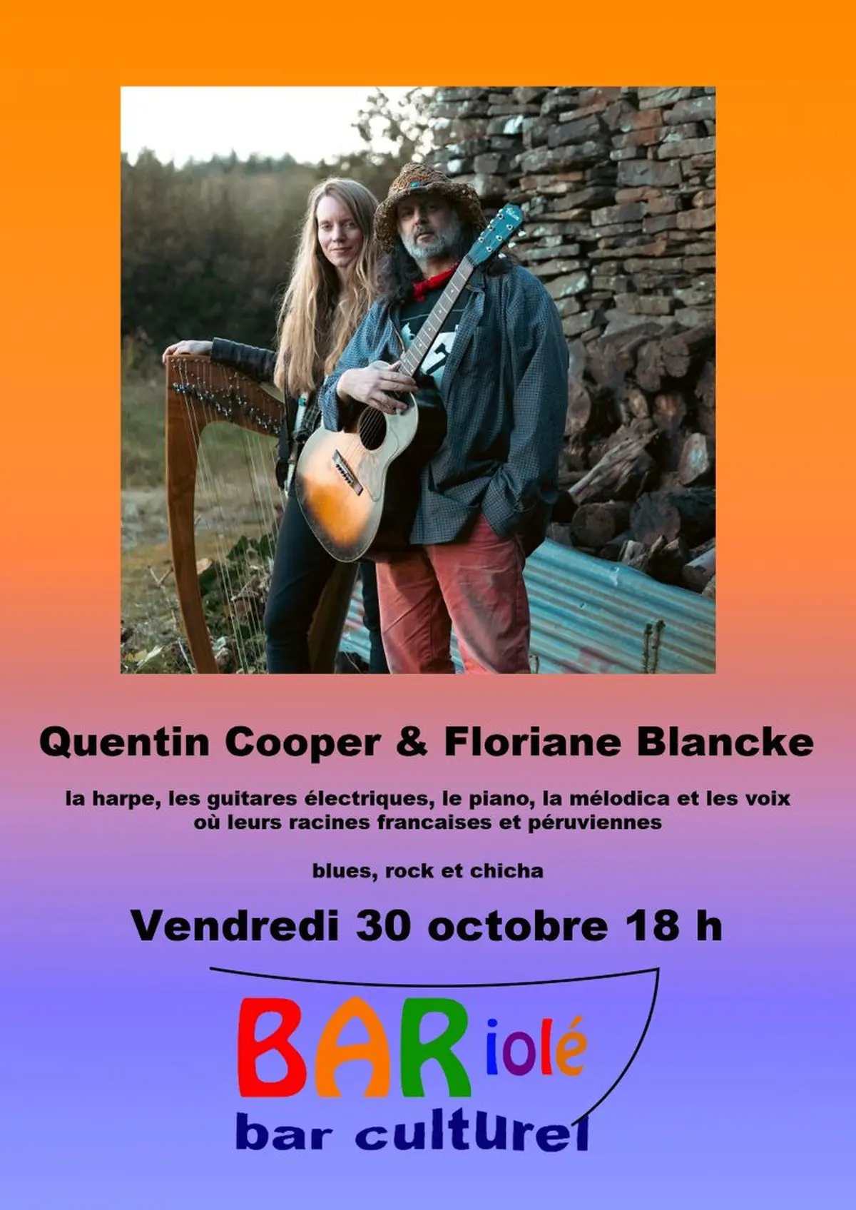 Concert avec Quentin Cooper et Floriane Blancke