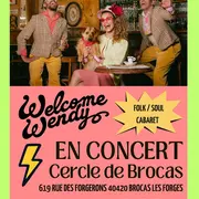 Concert avec WELCOME WENDY