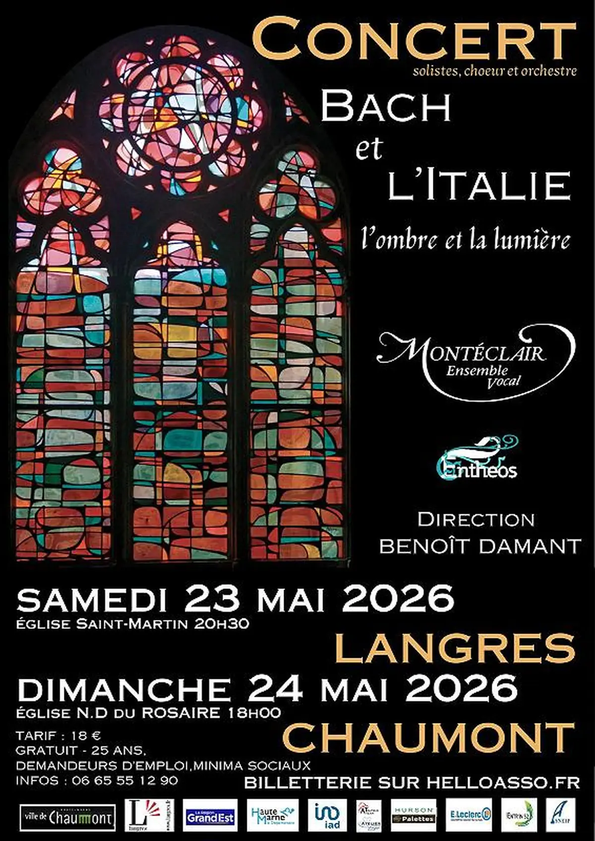 Concert Bach et l'Italie