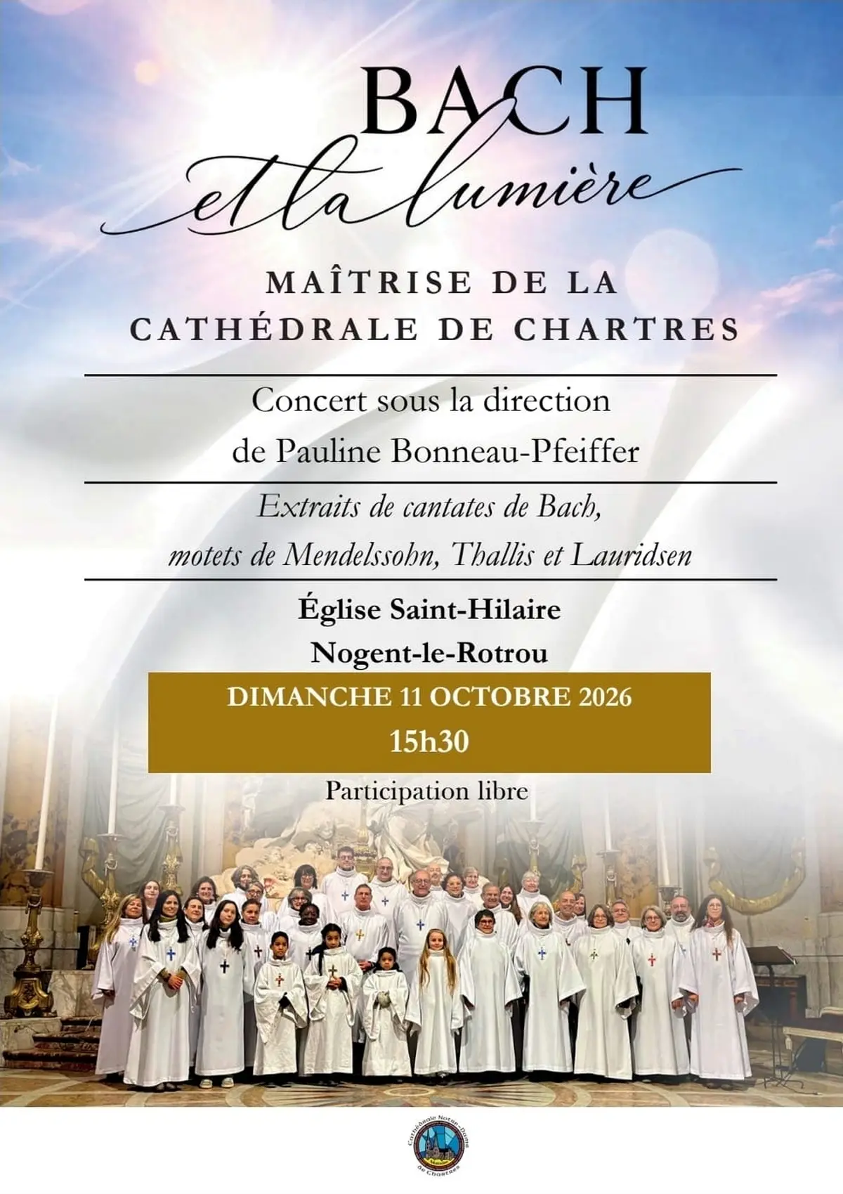 Concert - Bach et la lumière