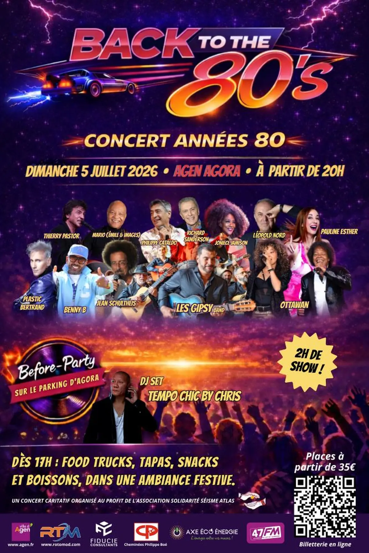 Concert : Back to the 80's