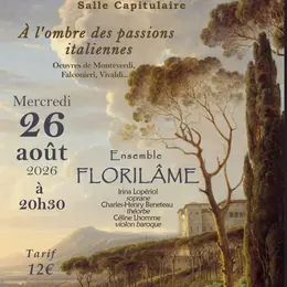 CONCERT BAROQUE avec l' Ensemble FLORILÂME