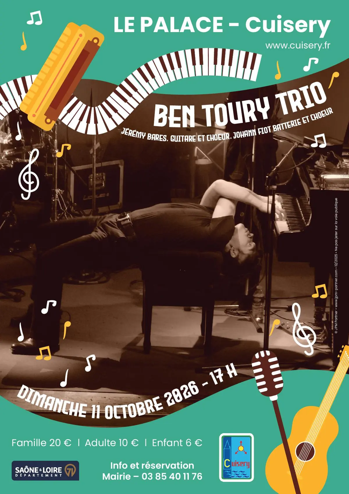 Concert Ben Toury Trio