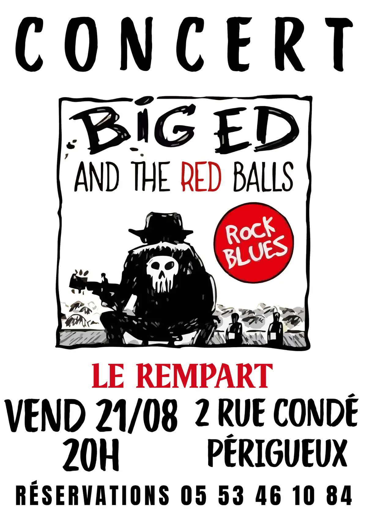 Concert Big Ed and the Red Balls