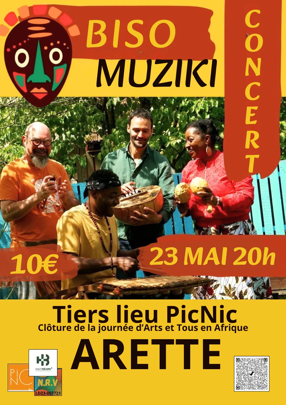 Concert Biso Muziki ; Journée d'Arts et tous, Afrique