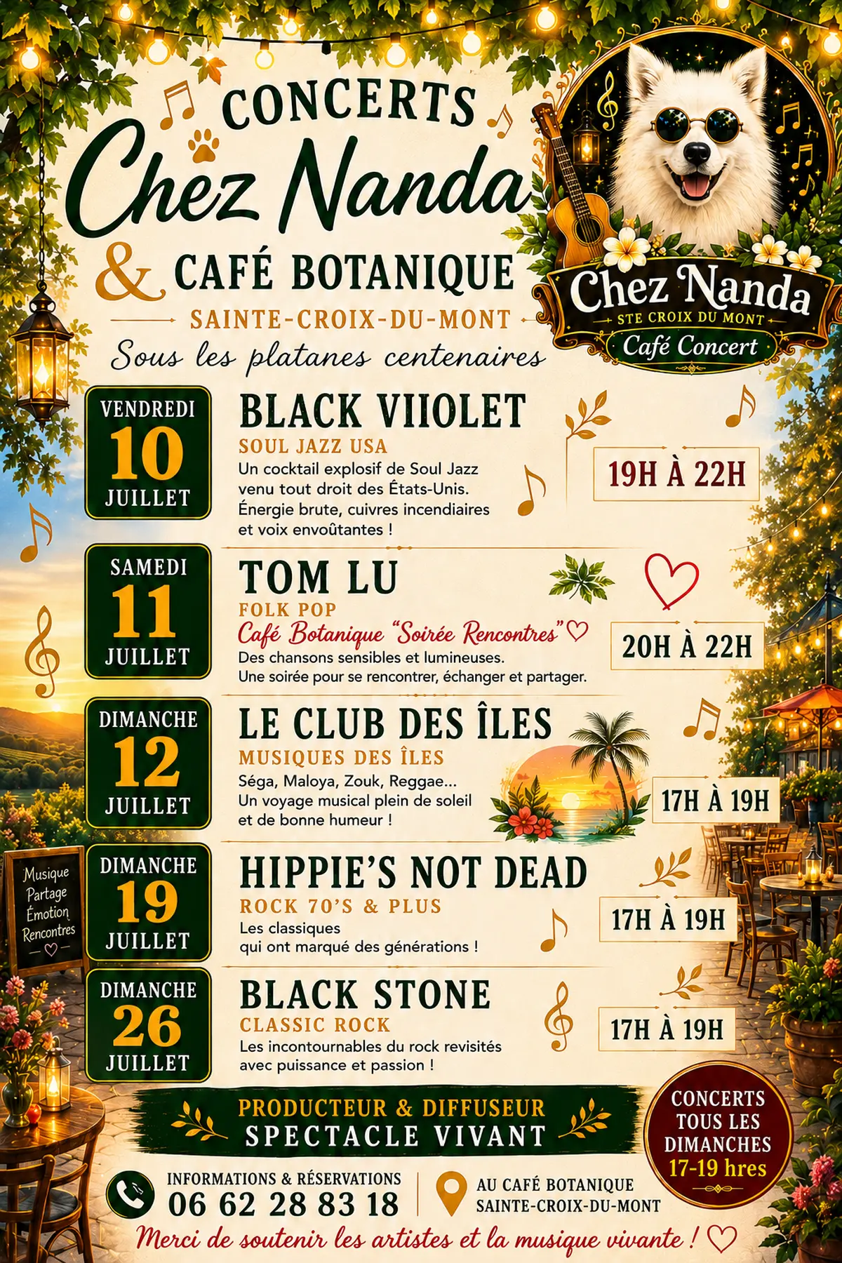 Concert Black Stone