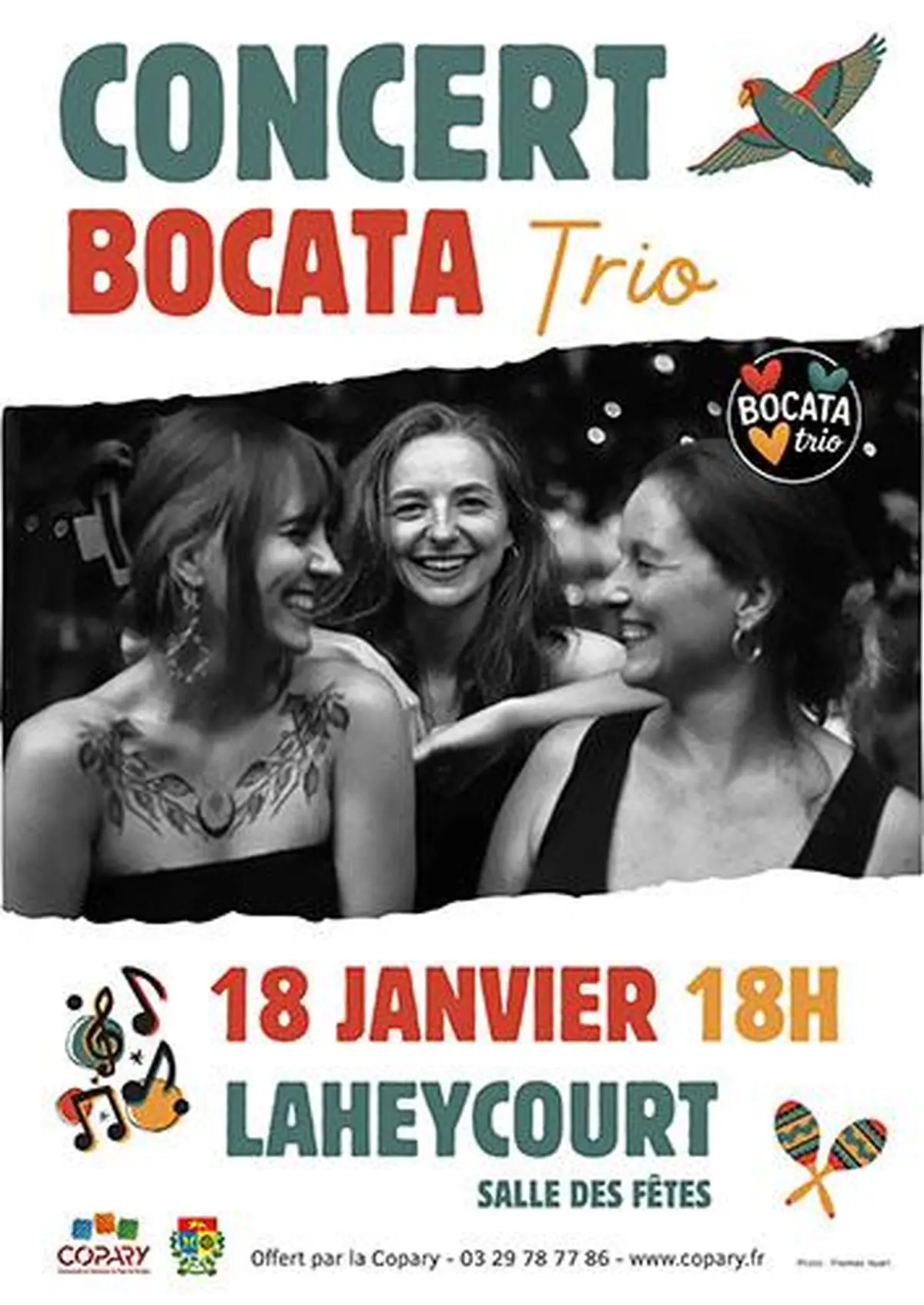 Concert - Bocata Trio