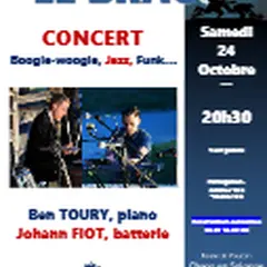 CONCERT Boogies-Woogies Jazz Funk - Ben TOURY et Johann FIOT