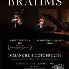 Concert Brahms au Château de Villechauvon