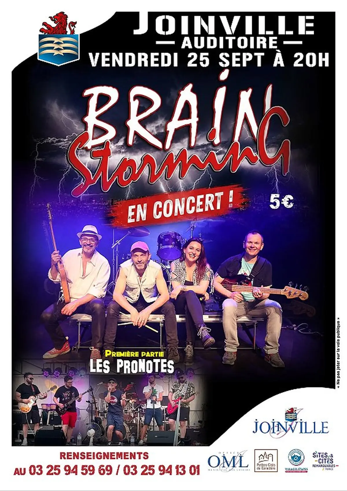 Concert Brain storming - Auditoire Joinville
