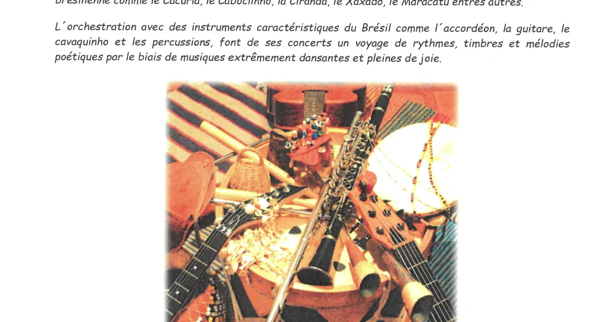 Concert Brésilien du FOEP