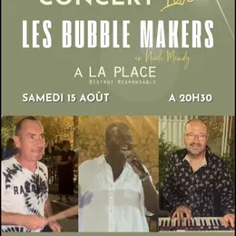 Concert Bubbles Makers à La Place