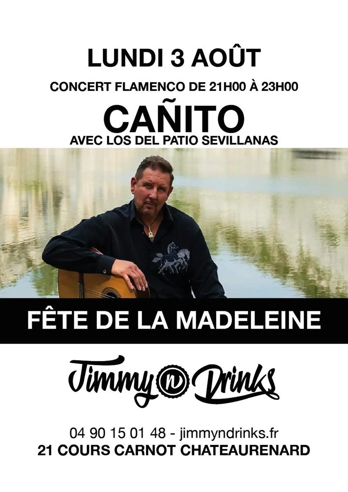 Concert Cañito chez Jimmy n Drinks