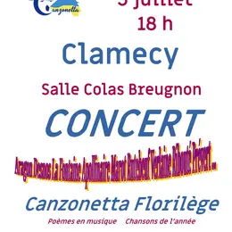 Concert Canzonetta Florilège
