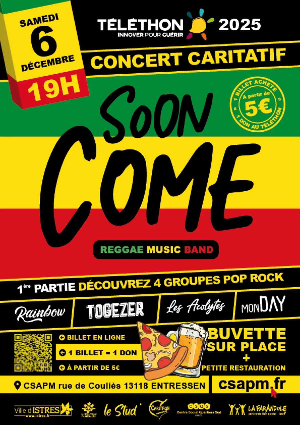 Concert caritatif Téléthon 2025