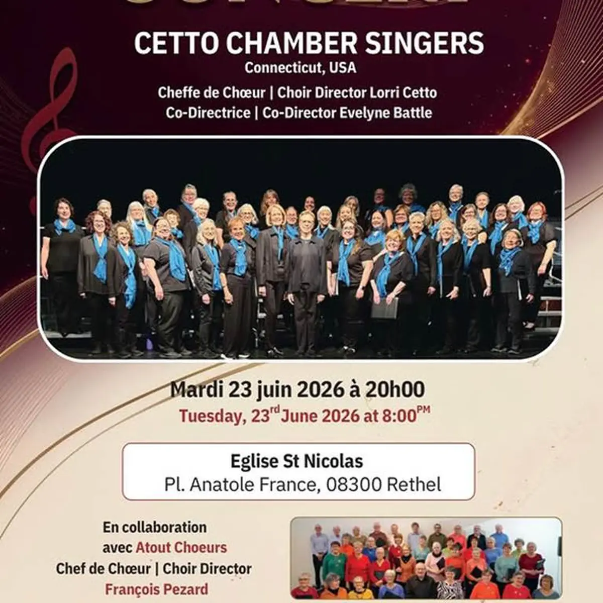 Concert CETTO CHAMBER SINGERS