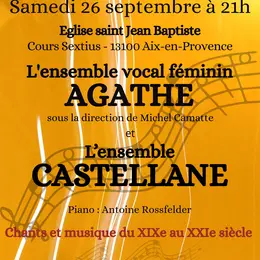 Concert  - Chœur Agathe et Ensemble Castellane