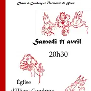 Concert : Chœur de Combray et Harmonie de Brou