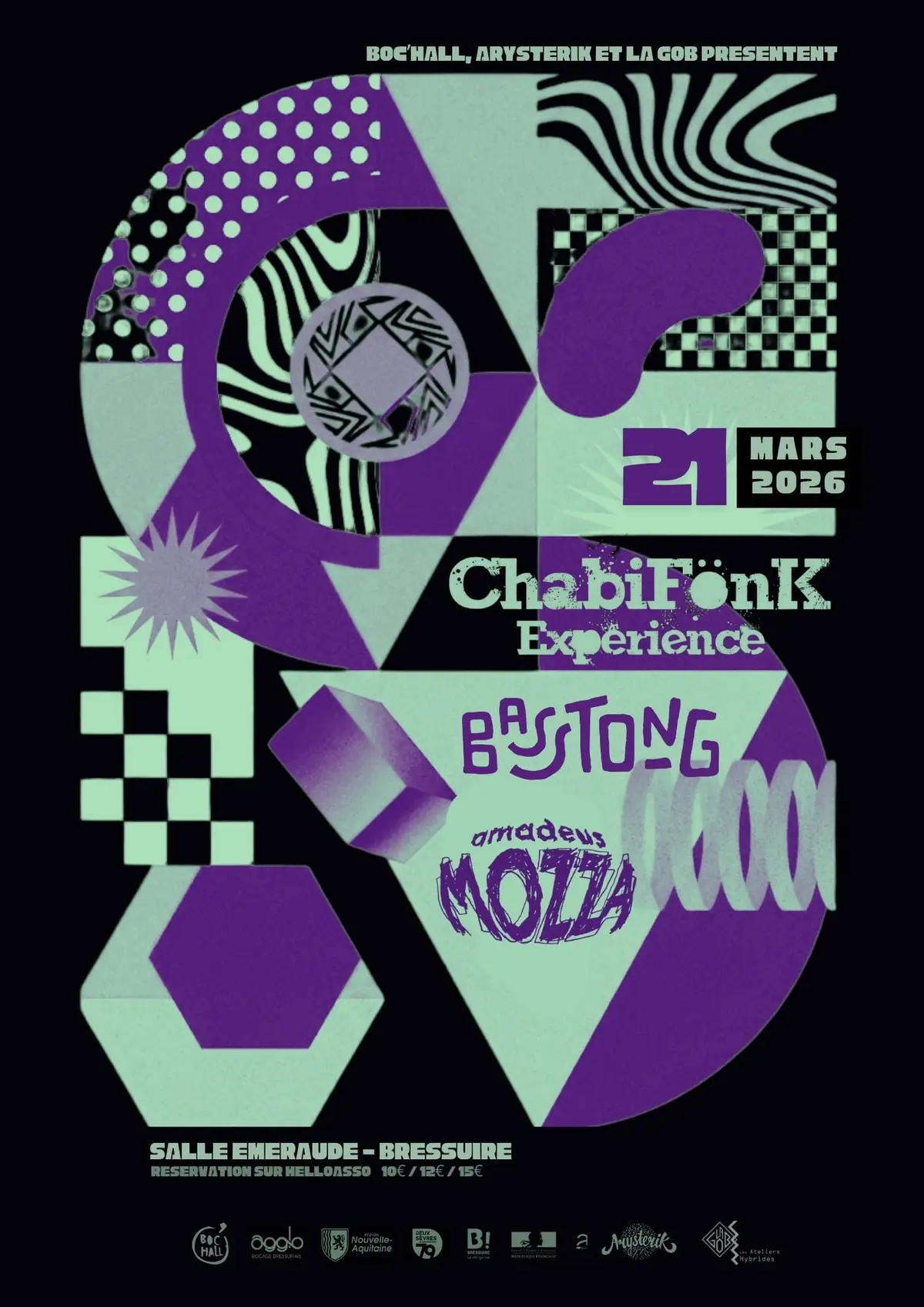 Concert - CHABIFÖNK + BASSTONG + AMADEUS MOZZA