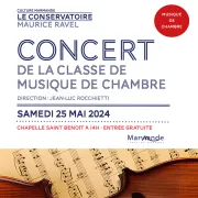 Concert Cham - Conservatoire Maurice Ravel