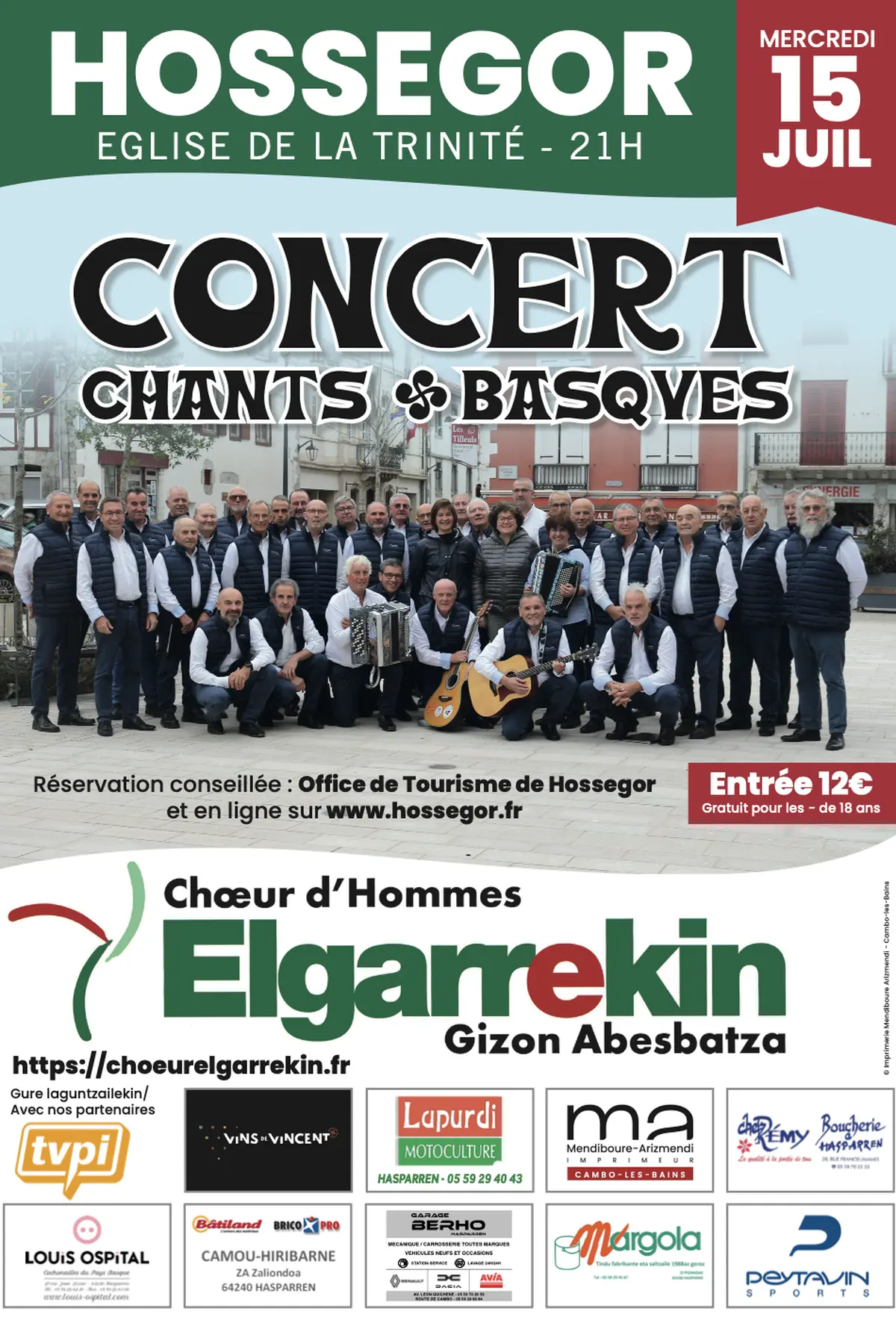 Concert Chants Basques