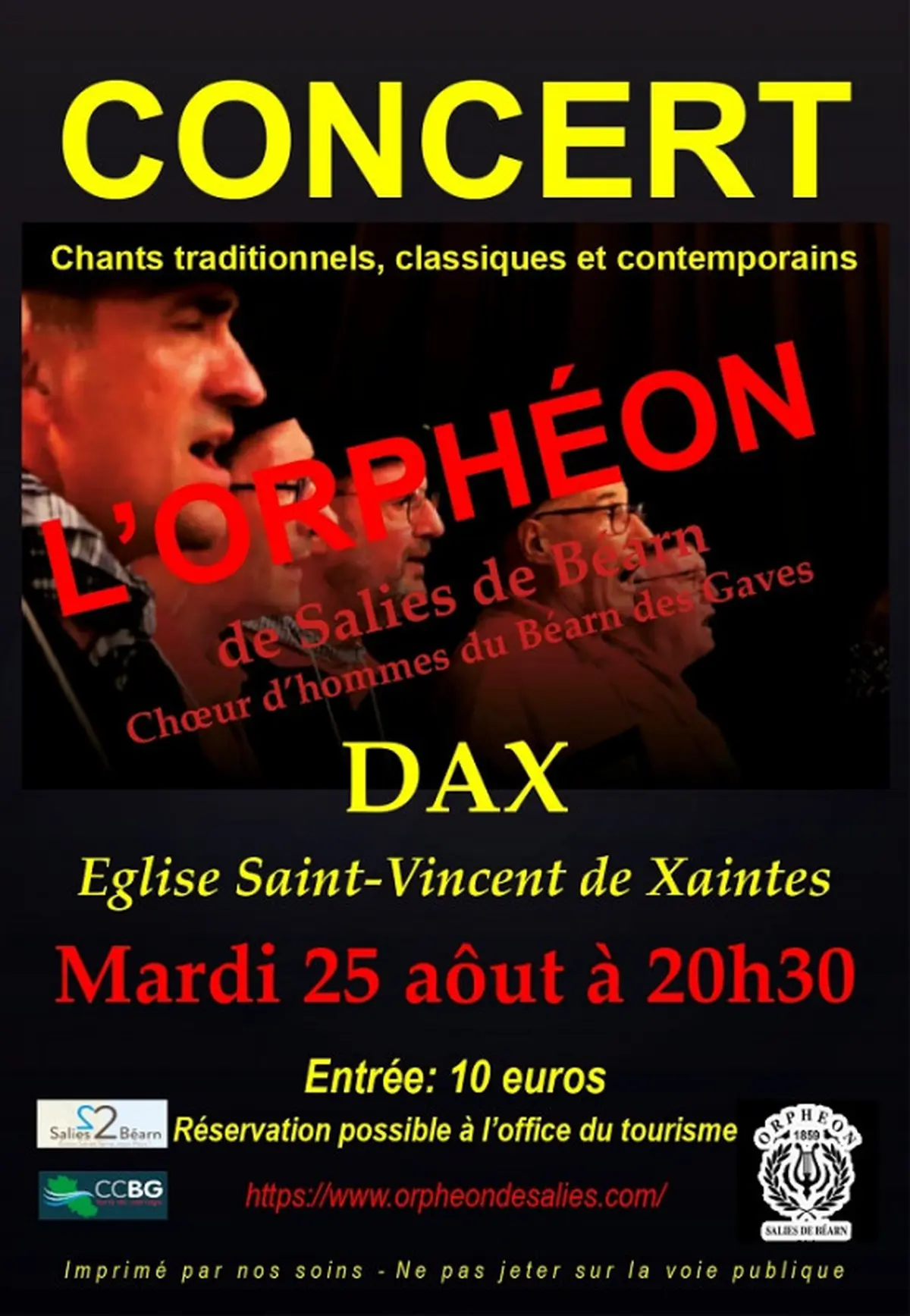 Concert chants béarnais