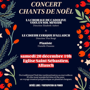 Concert chants de Noël
